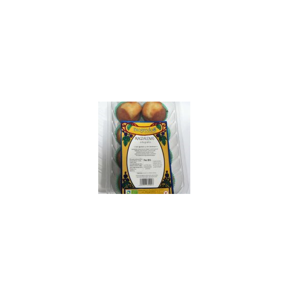 MAGDALENAS SIN GLUTEN 250 gr BIOGREDOS