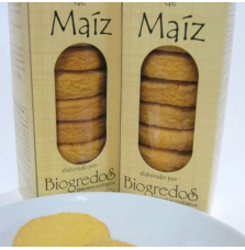 GALLETAS MAIZ SIN GLUTEN 200 gr BIOGREDOS