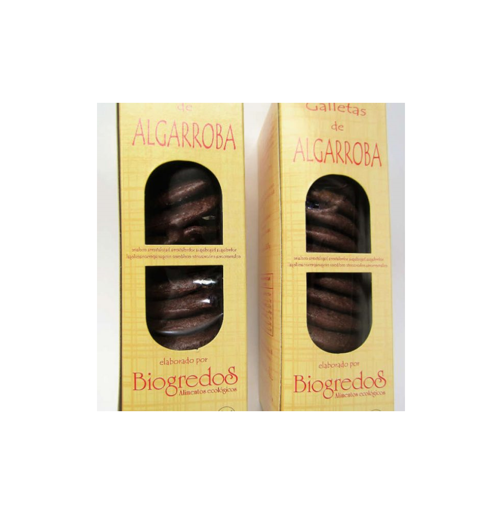 GALLETAS ALGARROBA S/G 150 gr BIOGREDOS
