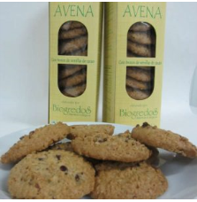 GALLETAS AVENA TROZOS CACAO S/G 200 gr BIOGREDOS