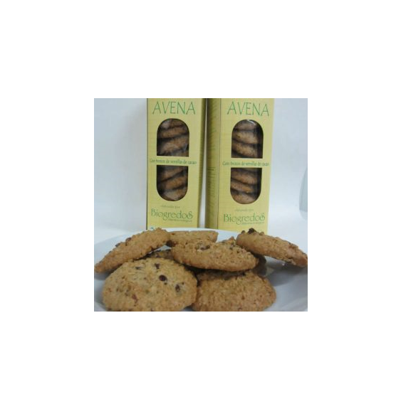 GALLETAS AVENA TROZOS CACAO S/G 200 gr BIOGREDOS
