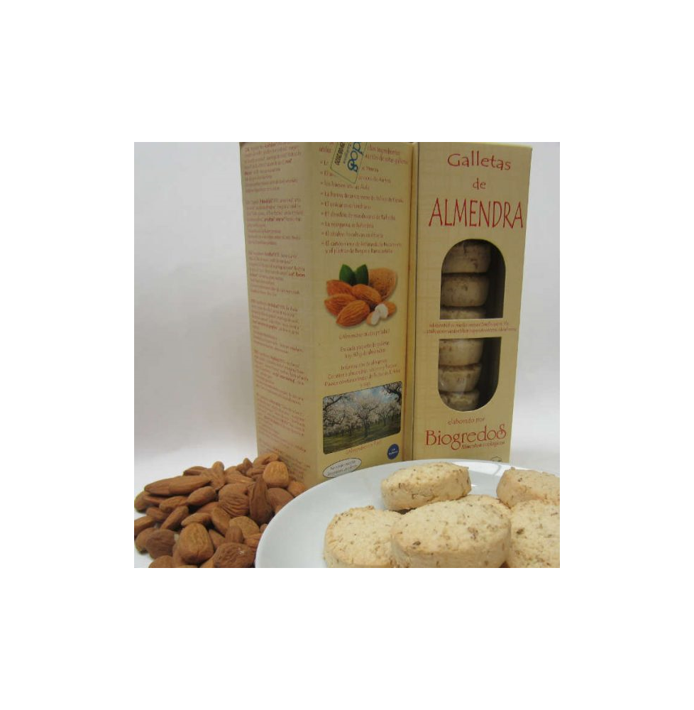 GALLETAS ALMENDRA S/G 200 gr BIOGREDOS