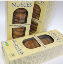 GALLETAS ARROZ y NUECES S/GLUTEN 200 gr BIOGREDOS
