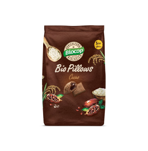 PILLOWS CACAO S/G 300 gr BIOCOP