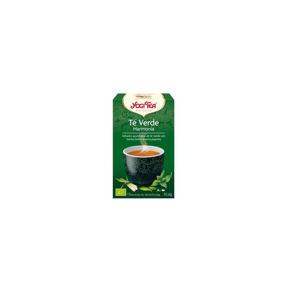 YOGI TEA TE VERDE HARMONIA BIO 17 bols