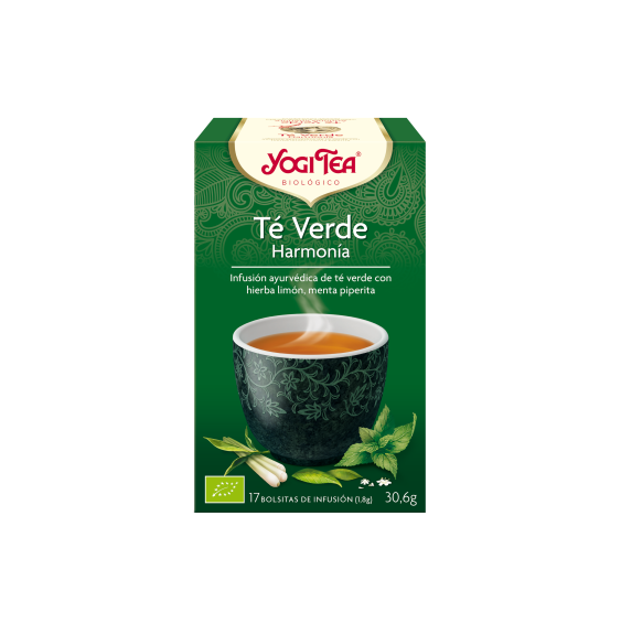 YOGI TEA TE VERDE HARMONIA BIO 17 bols