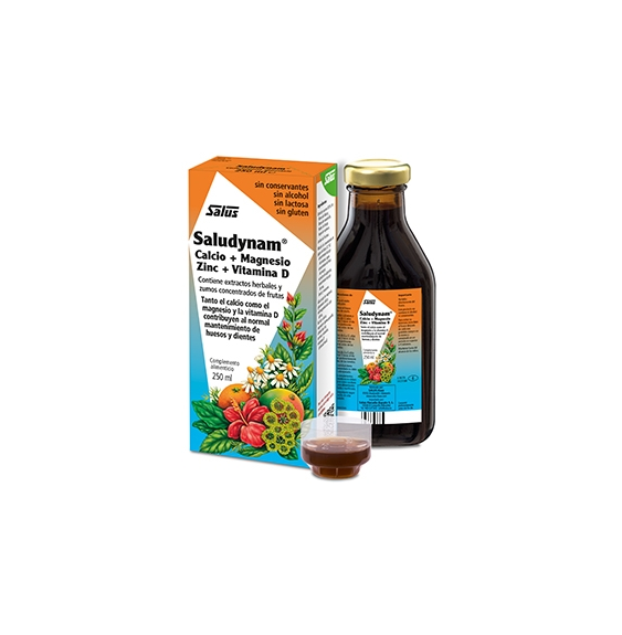 SALUDYNAM 250 ml calcio + magnesio *SALUS