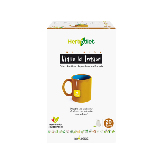 HERBODIET VIGILA LA TENSION 20 filtros NOVADIET