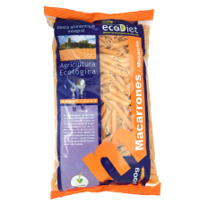 MACARRONES INTEGRALES ECODIET 500 gr *NOVADIET