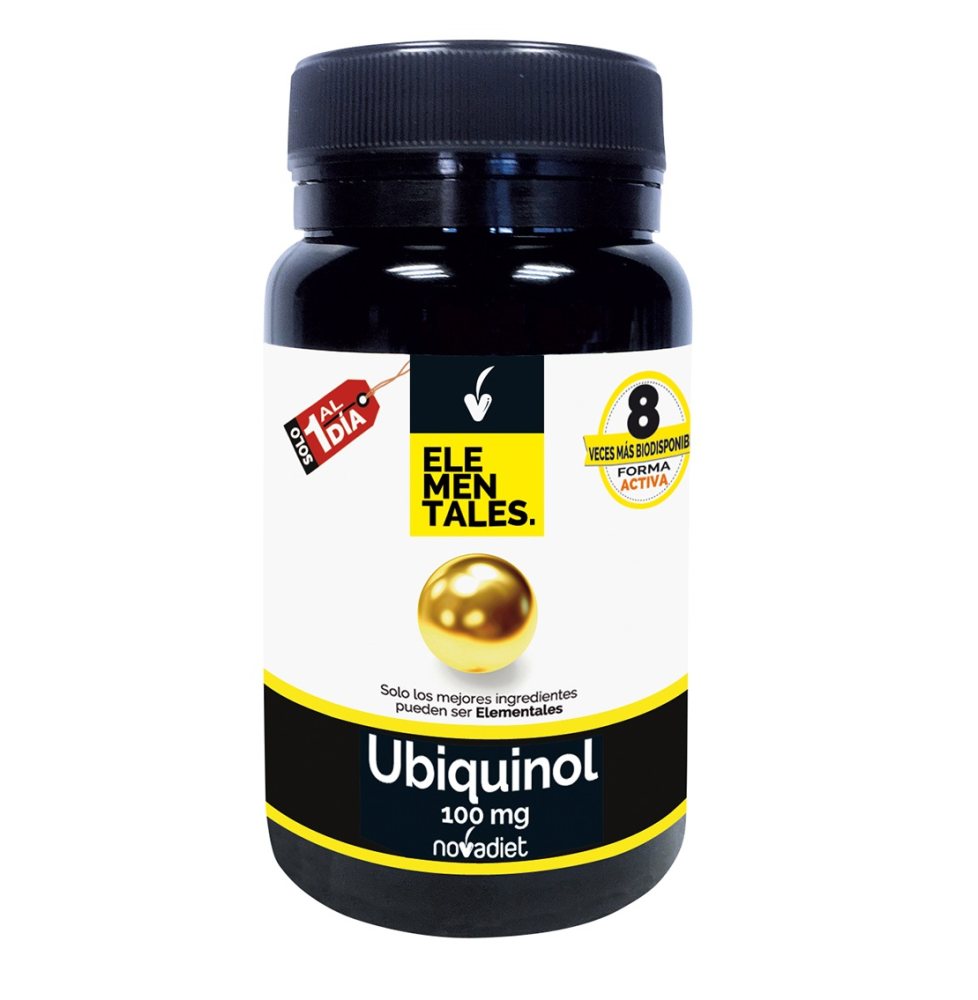 UBIQUINOL 100 mg 30 caps Elementales *NOVADIET