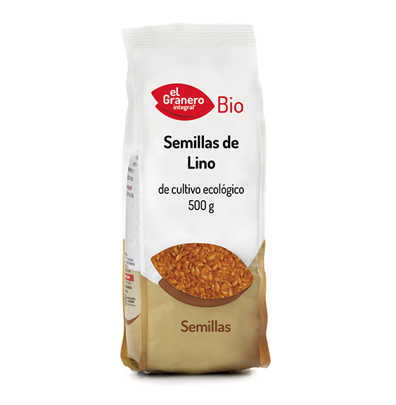 SEMILLAS LINO 500 gr BIO EL GRANERO