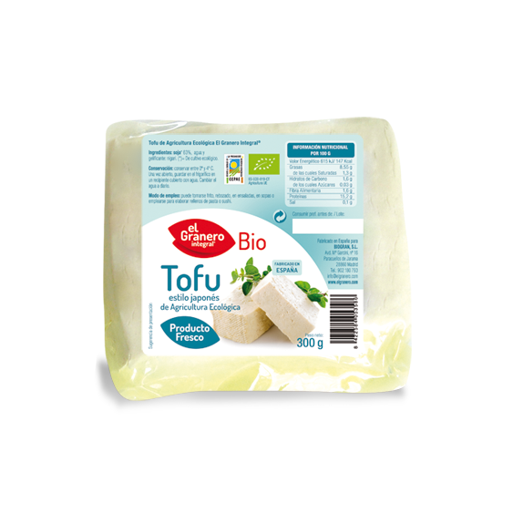 TOFU ESTILO JAPONES 300 gr ECO *GRANERO