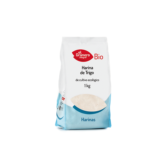 HARINA TRIGO blanca 1 Kg BIO GRANERO