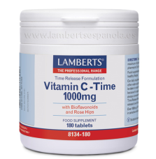 VITAMINA C 1000 mg TIME 180  (8134-180) LAMBERTS