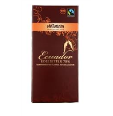 CHOCOLATE 70% ECUADOR 100 gr BIO *NATURATA