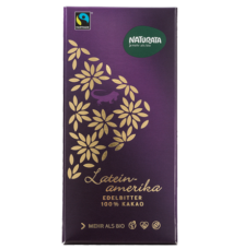 CHOCOLATE 100% LATINO AMERICA 80 gr BIO *NATURATA