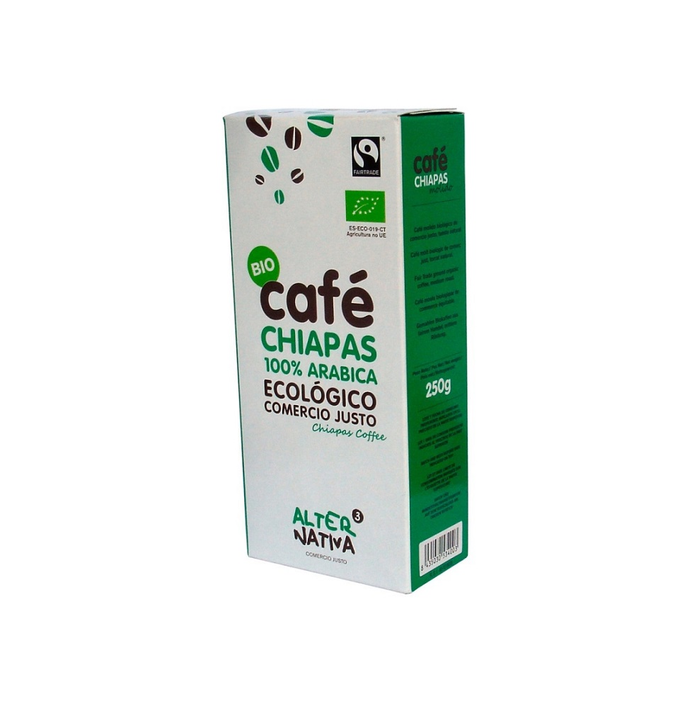 CAFE CHIAPAS 100% arabica 250 grs BIO *ALTER3