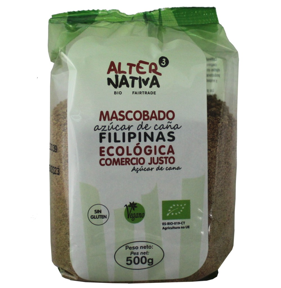 AZUCAR CAÑA MASCOBADO 500 gr BIO *Alter3