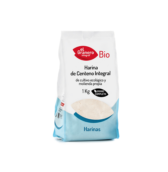 HARINA CENTENO Integral 1 kg BIO *GRANERO