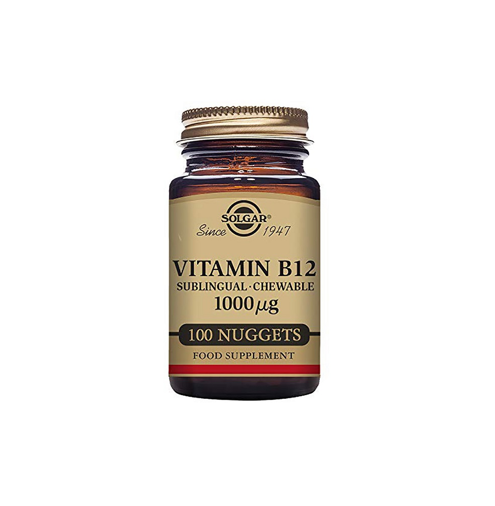 VITAMINA B12 cianocobalamina 1000 mcg 100 c SOLGAR