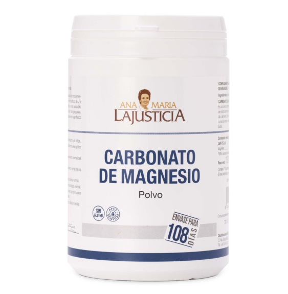 CARBONATO de MAGNESIO polvo 130 gr *LA JUSTICIA