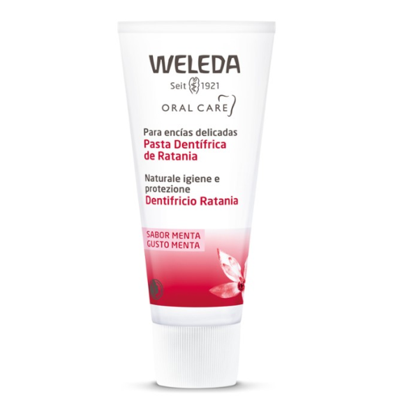 PASTA DENTIFRICA de RATANIA 75 ml WELEDA