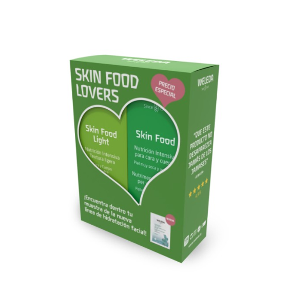 PACK SKIN FOOD LOVERS 30ML+LIGHT 50% WELEDA